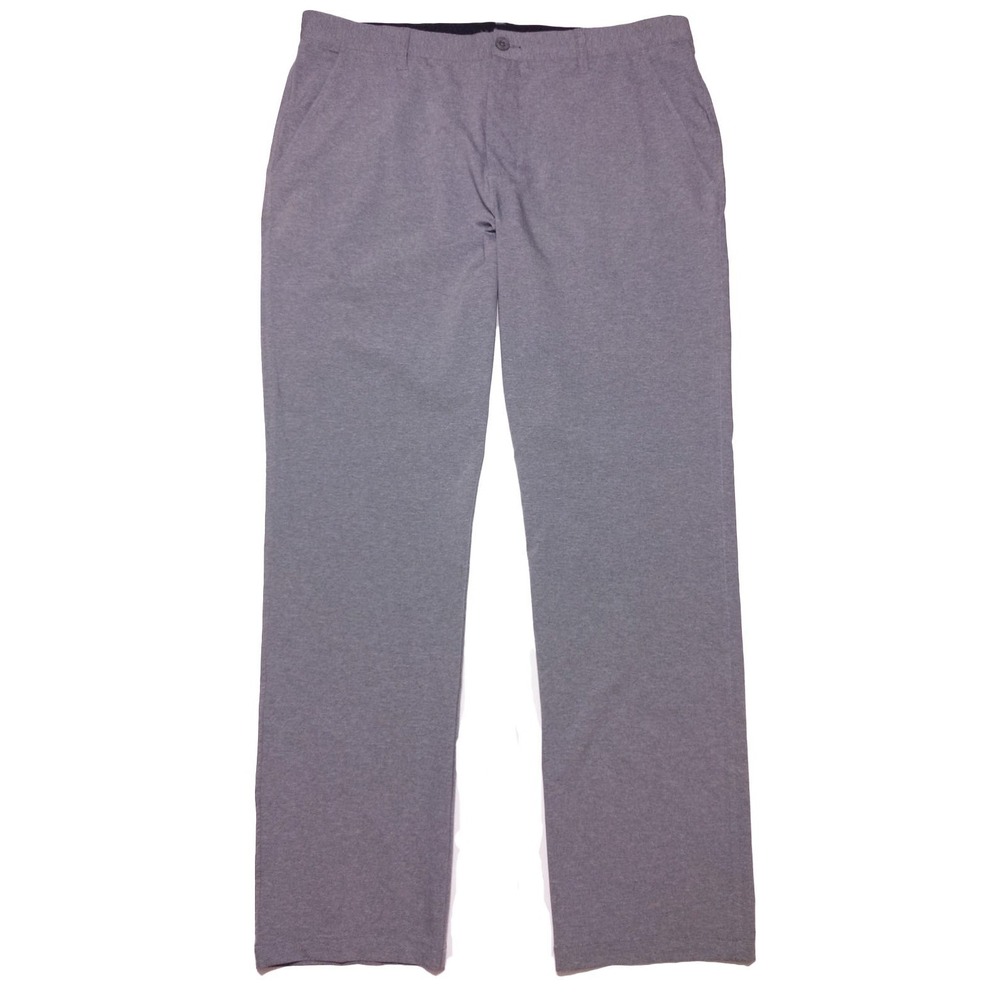 JOHNSTON & MURPHY XC4 Performance Chino Pants Golf Gray ~‎ 36 x 33